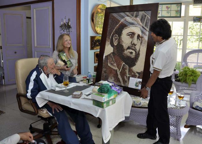 encuentro fidel-evo-maduro