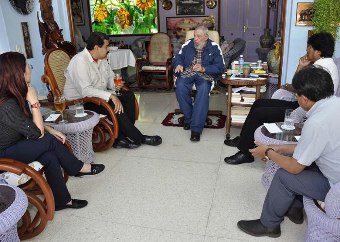 encuentro fidel-evo-maduro