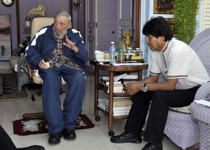 encuentro fidel-evo-maduro