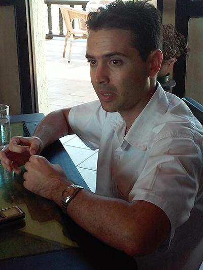 Jorge Luis Pérez, directeur commercial de la Mansion Xanadu.