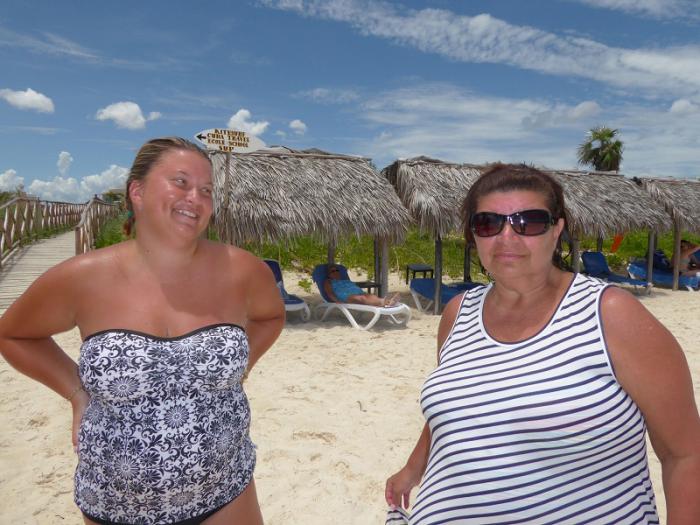 Melissa et Roxanne fréquentent depuis de nombreuses années la destination Jardines del Rey.