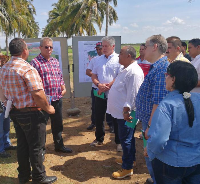 Visite gouvernementale dans la province de Granma.