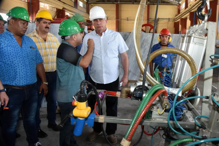 Visite gouvernementale dans la province de Granma.
