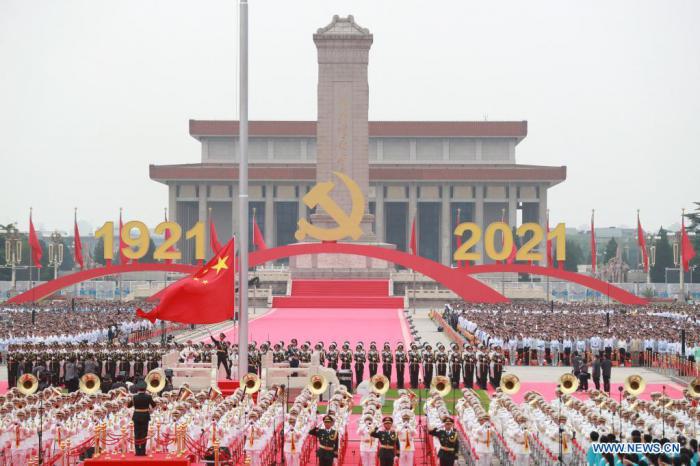 Diaz-Canel félicite Xi Jinping à l'occasion du centenaire du Parti communiste chinois.